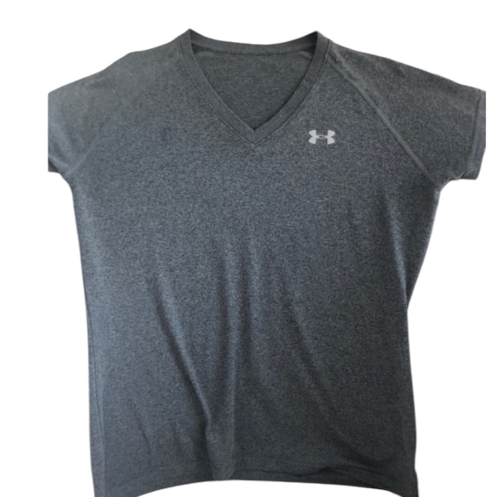 UNDER ARMOUR HeatGear Grey Women’s Tee shirt  Sz. M